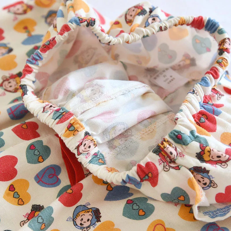 Loose Straight Women's Brushed Cotton Pajama Pants Suitable For Sleeping And Can Be Worn Outside