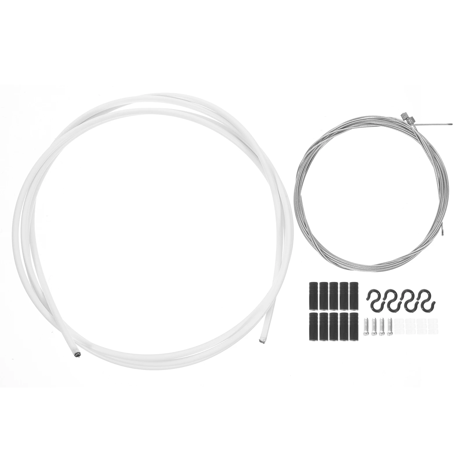 

2 set Bike Cable Kit 2 Sets Galvanized Lines For Mountain Road Folding Bikes Durable Replacement Cycling Brake Wires Bike Brake