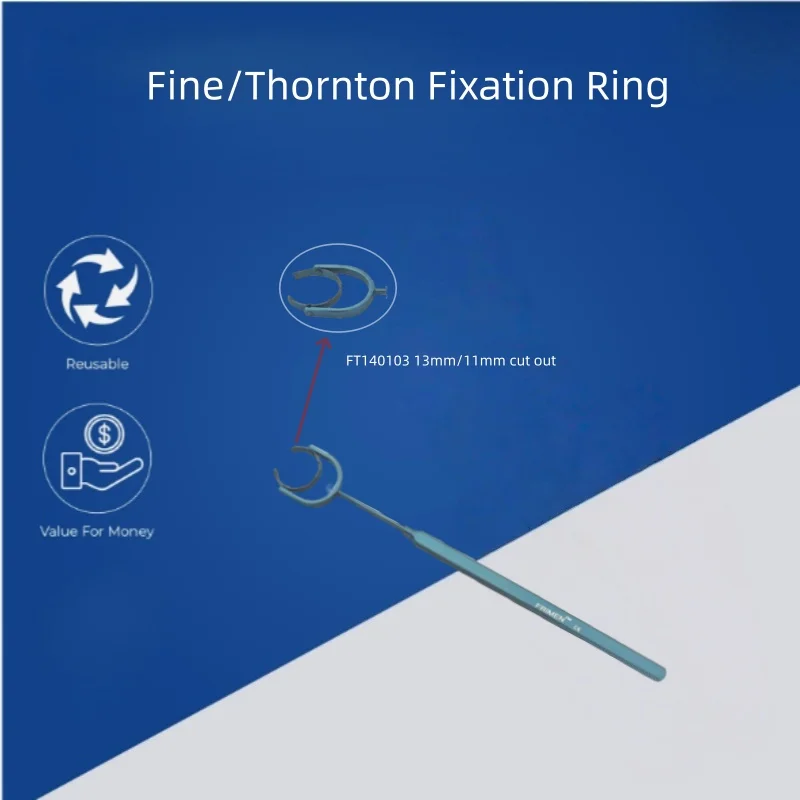 Instrumenty okulistyczne Pierścień mocujący Fine/Thornton