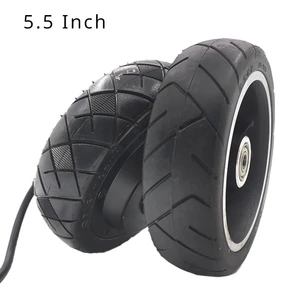 5.5 بوصة فرش وبدون أسنان عجلة محور المحرك الصلبة الإطارات 24 فولت سكوتر كهربائي فرش المحرك المحركات الخلفية الأمامية + عجلات أفضل 10 عجلات كهربائية مبيع للسيارة - رقم 9