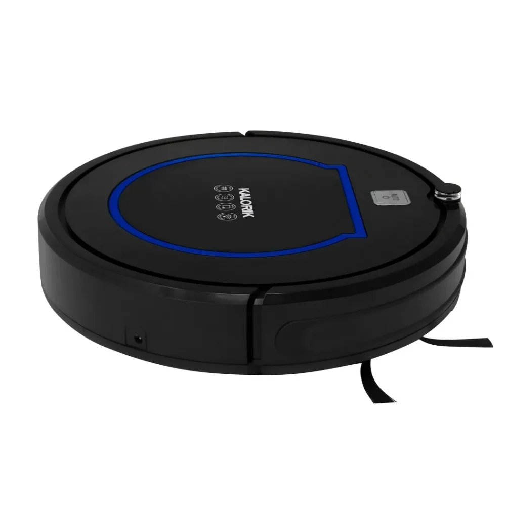 Home Smart Robot Vacuum Pro con tecnologia Ionic Pure Air, nero e blu RVC 47730 BK