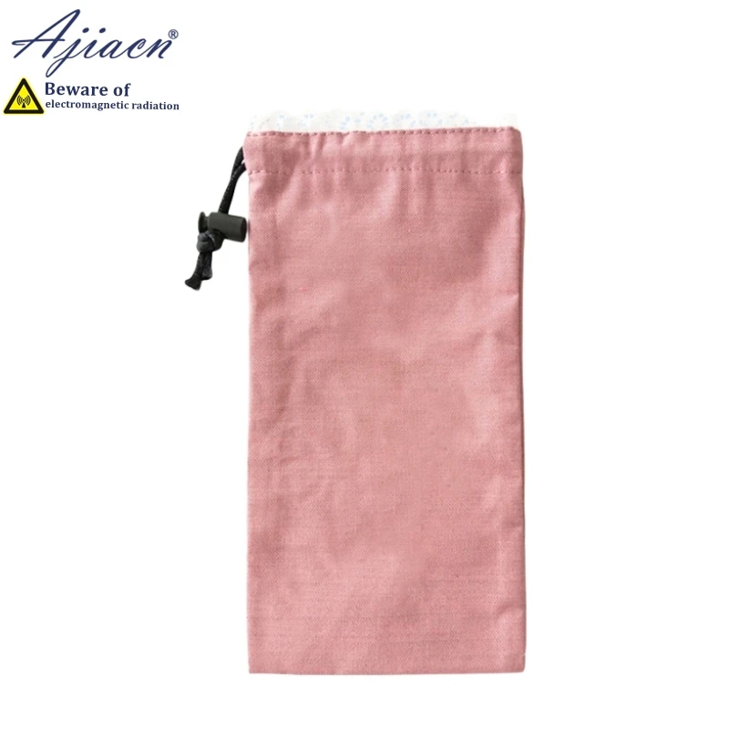 Recommend anti-radiation metal fiber fabric mobile phone bag Mobile phone Electromagnetic radiation shielding phone bag