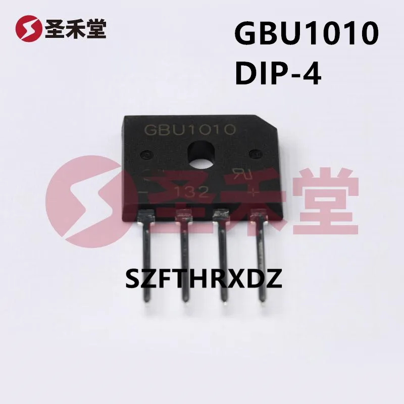 10pcs  100%  New Imported Original  GSIB2580  GBU1010  GBUE2560 GSIB1580 GSIB2560 DIP-4  Bridge Rectifier