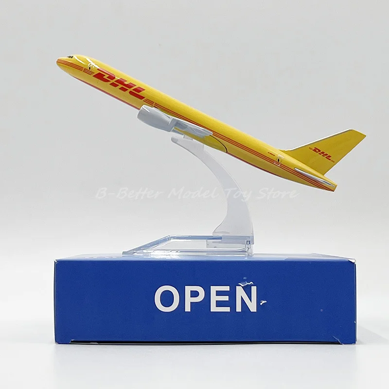1:350 دييكاست نموذج طائرة لعبة DHL بوينغ 757 أريلاين نسخة مصغرة