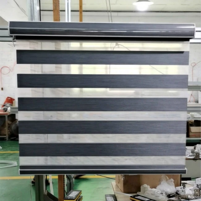 الذكية التلقائي مكتب ديكور غرفة نوم بمحركات زيبرا ظلال ليلة ليلة الستائر