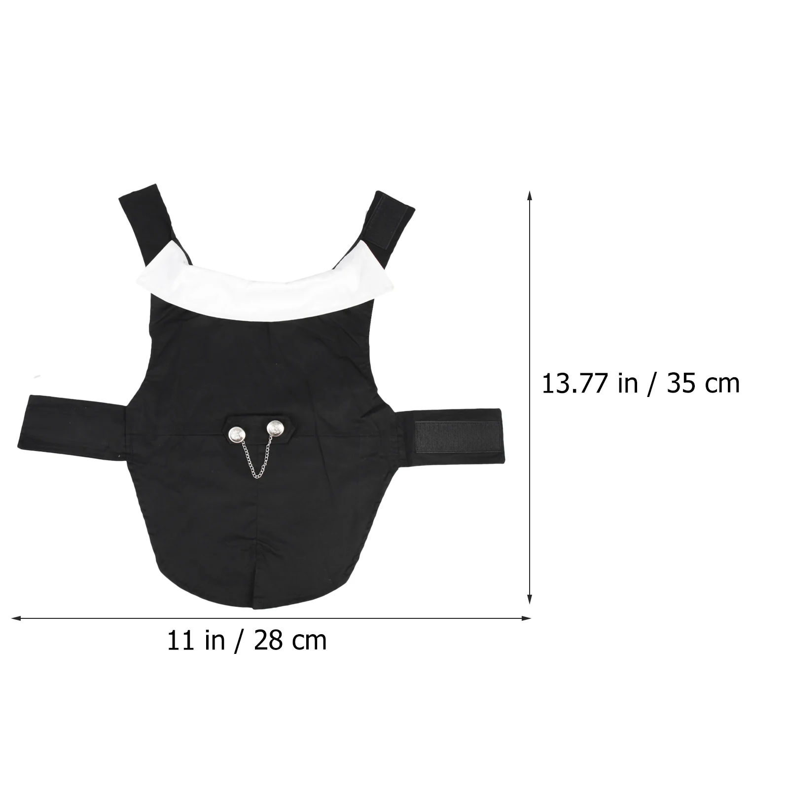 

Pet Formal Dog Tuxedo Stylish Bow Tie Decorative Buttons Comfortable Wedding Party Clothes Dog Clothes