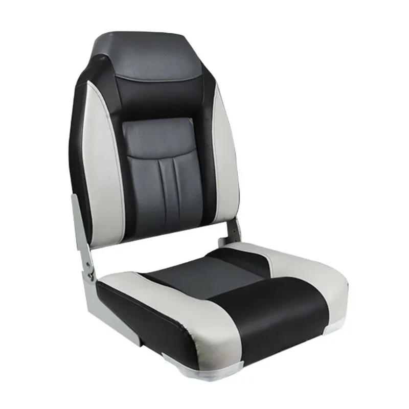 Foldable Fishing Boat Seat High Back Boat Chair Marine Chair Seat for Yacht Boat