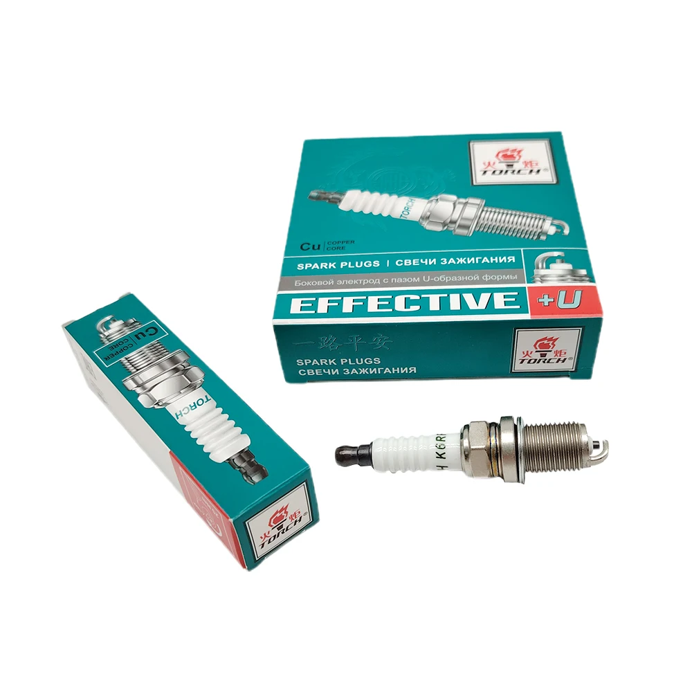 TORCH K6RF Spark Plug For NGK 5464/BKR5EIX-11 Iridium IX Spark Plug, for Champion 9003/RC11WYPB4 , for Bosch FR8DPX FR8DX  7957