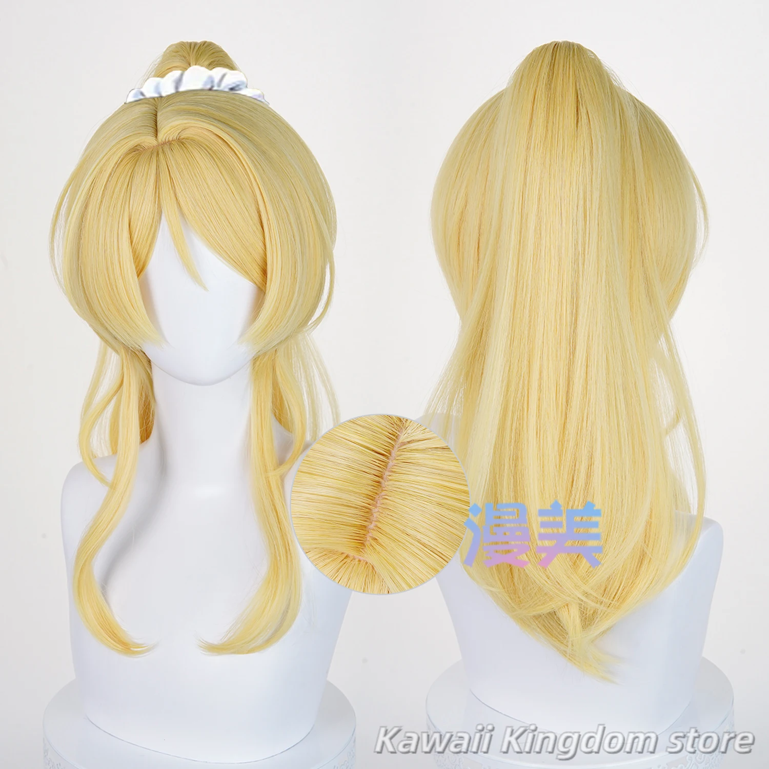 

Love Live Eli Ayase Anime Cosplay Wig Heat Resistant Synthetic Hair Halloween Party Role Play + Free Wig Cap