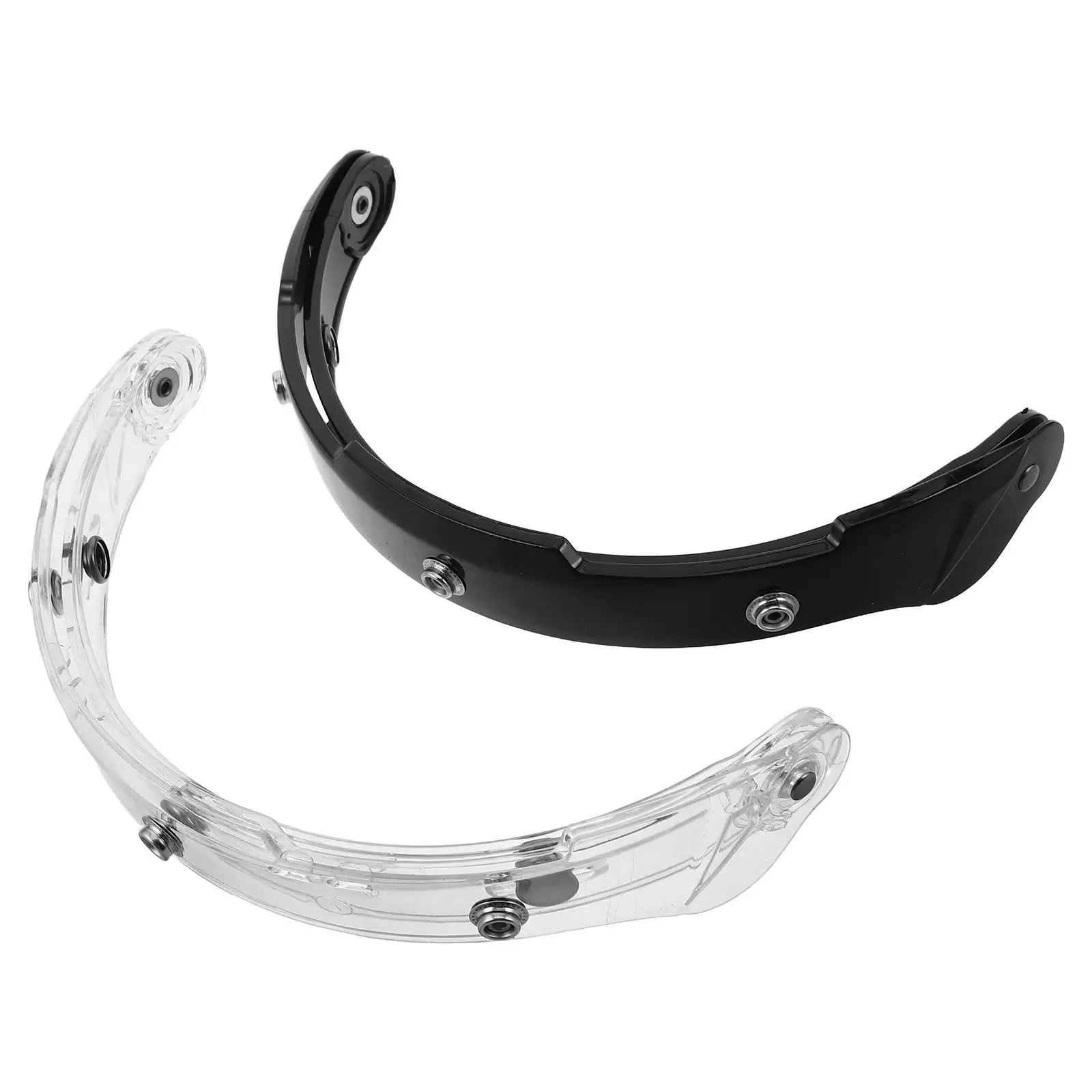 

2Pcs Vintage Visor Frame Adjustable Plastic Fastener Tool for Motorbike Outdoor Safety Wind Resistant Clear Vision