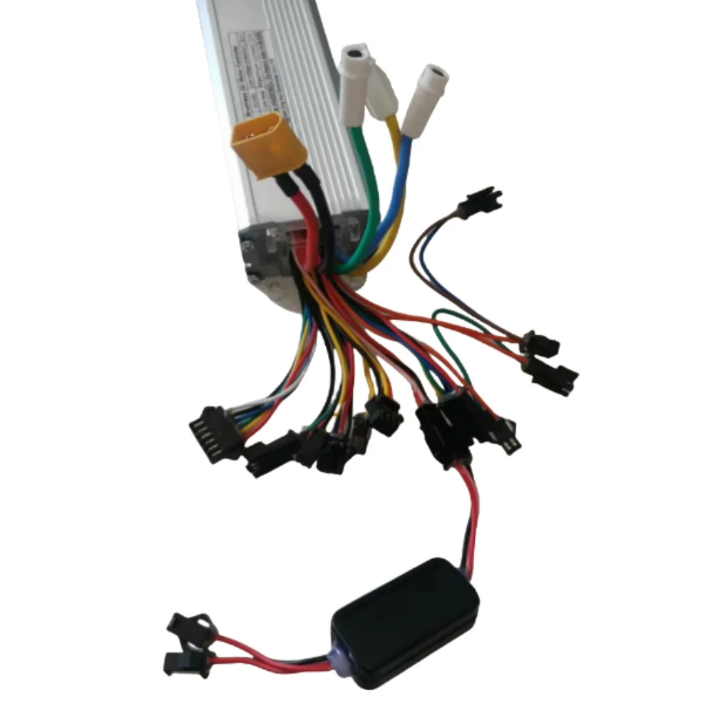 تخصيص JH4AS3078DZXJ وحدة تحكم في محرك التيار المستمر عديم المسفرات 48 فولت 28A دراجة كهربائية تحويل عدة Ebike تحكم