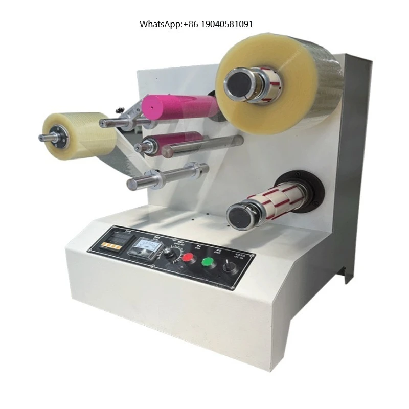 Mini Automatic Slitter Rewinder Machine Small Tape Roll Cutting Slicer for Medical Manufacturing Industries Film
