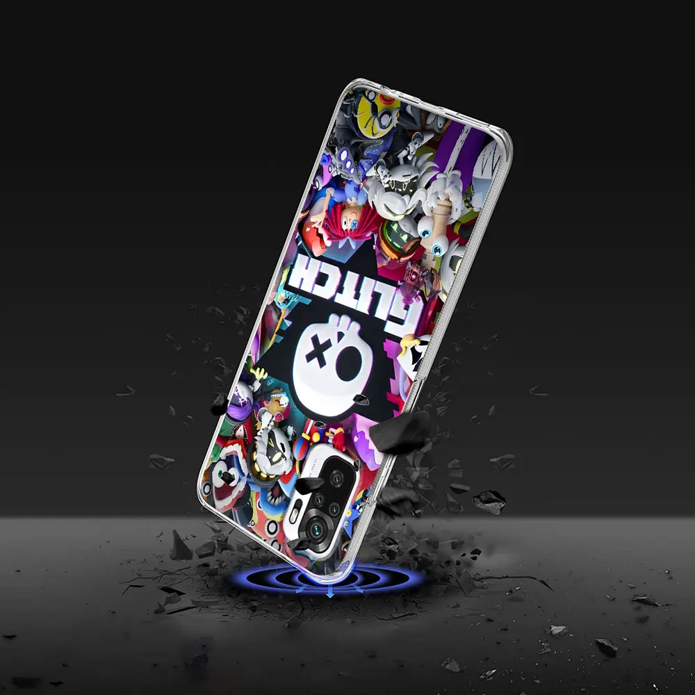 The Amazing Digital Circus Jax Case for Xiaomi Redmi 12 12C 10A 7 9 10C 6 8A 9A 9i 9T S2 Y2 10 6A 7A TPU Transparent Phone Cover