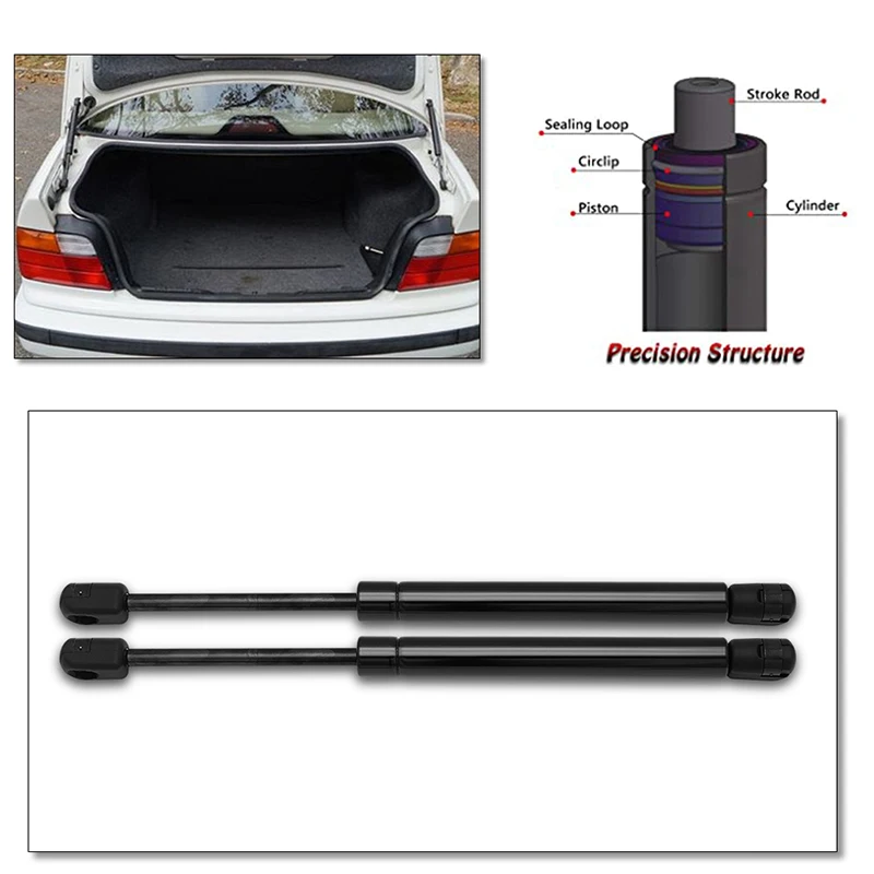 Car Tailgate Boot Hood Lift Rods Rear Trunk Gas Spring Support Damper Shock Struts For BMW E36 318 323i 323is 325i 325is 328i