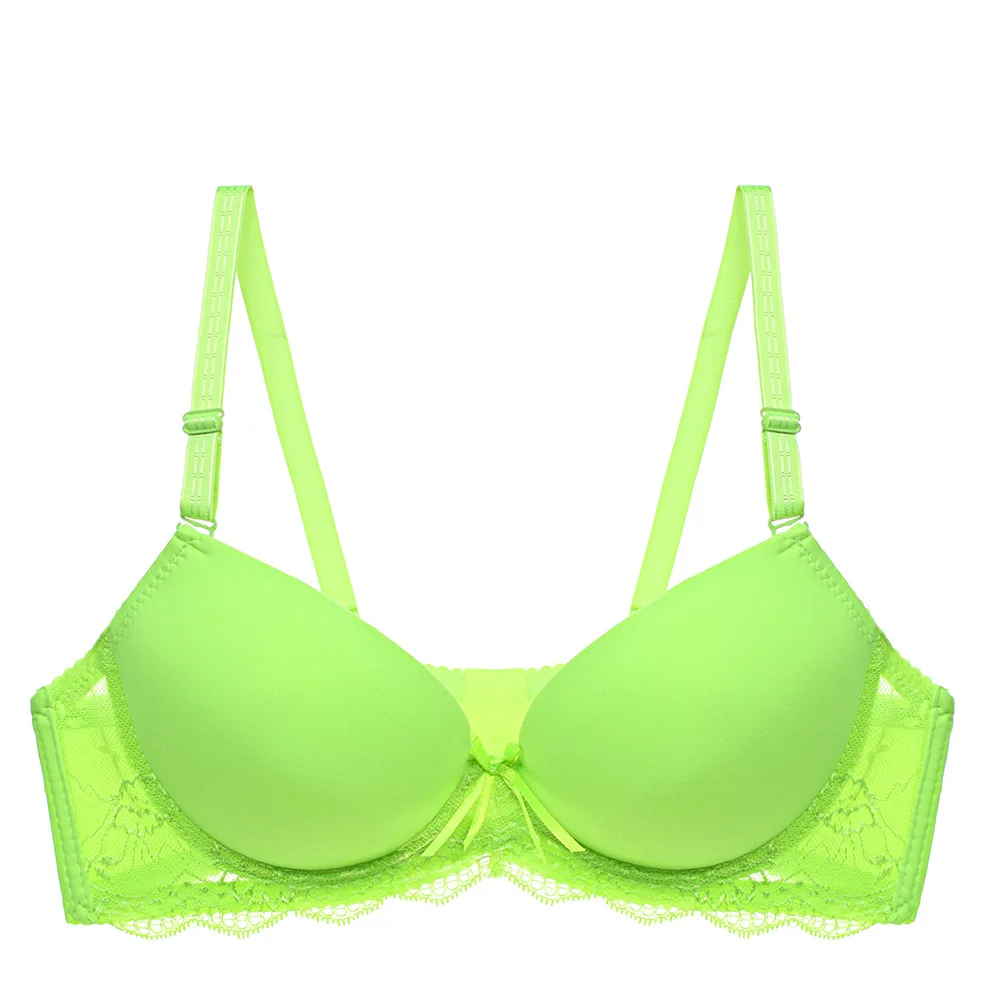 Kobiety Sexy biustonosze, Plus rozmiar Soutien Gorge koronkowy biustonosz dziewczyny modny biustonosz, biustonosz push up lub kobiety czarny czerwony niebieski bielizna