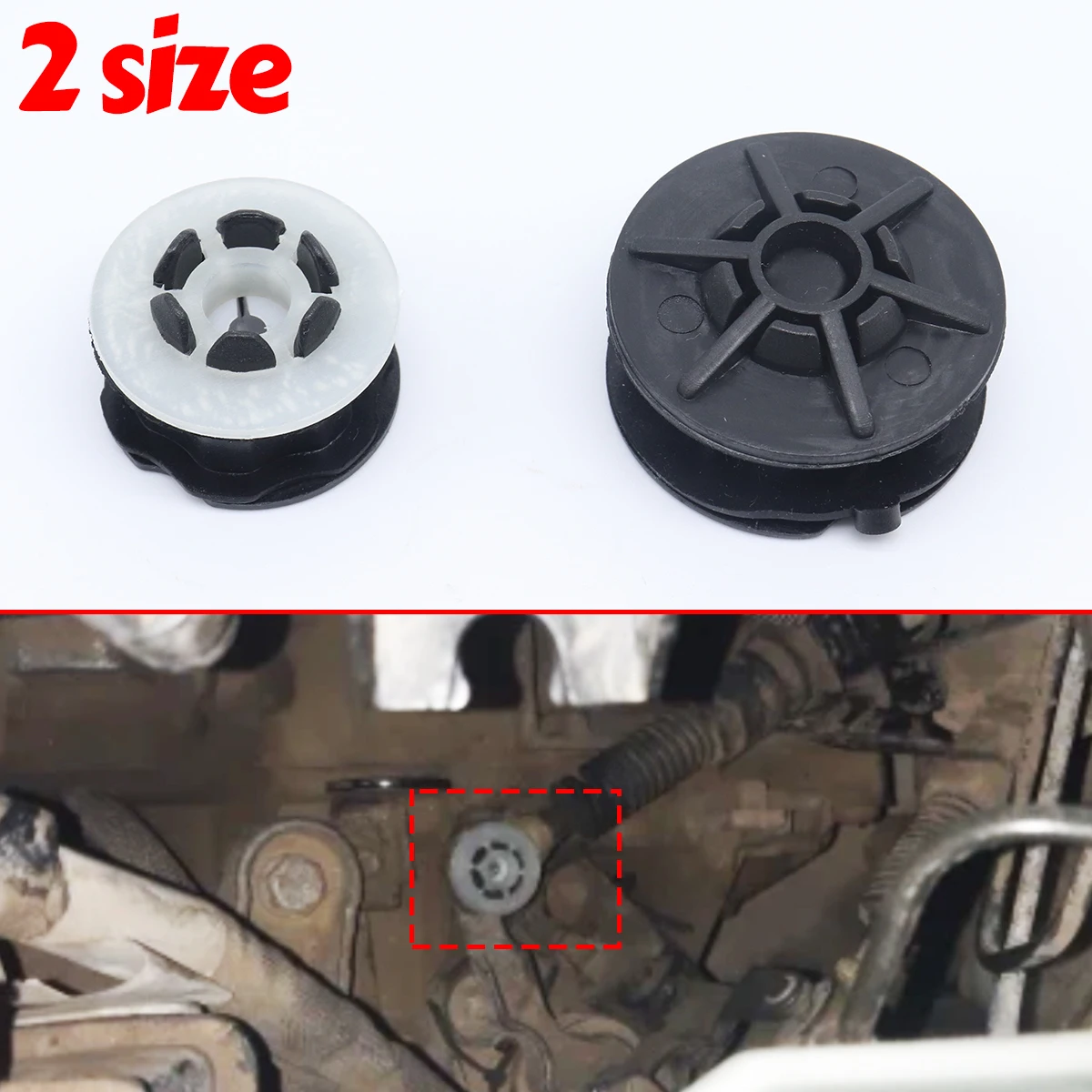 Gear Shift Lever Linkage Bushing Replacement Cable for Opel Zafira B 1.9 Diesel 2005-2009 Manual Rubber Sleeve Repair Kit Parts