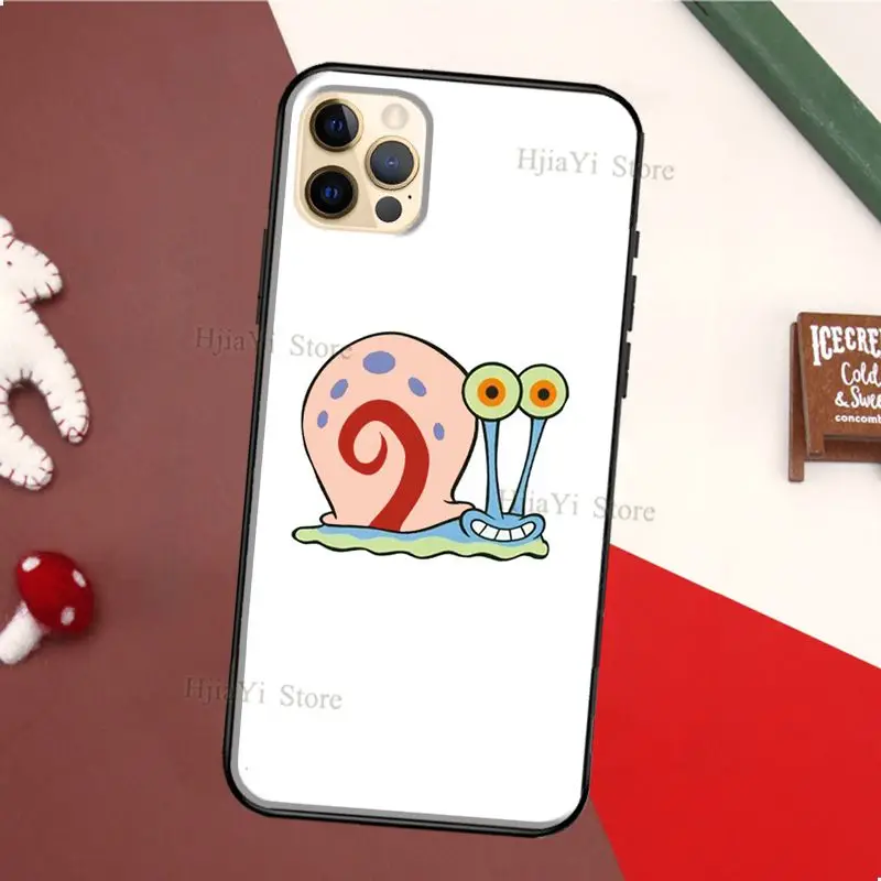 Cartoon Animal Snail TPU Case For iPhone 11 14 Pro Max 12 13 mini X XS Max XR 5S SE 2020 6S 7 8 Plus Back Cover image 6