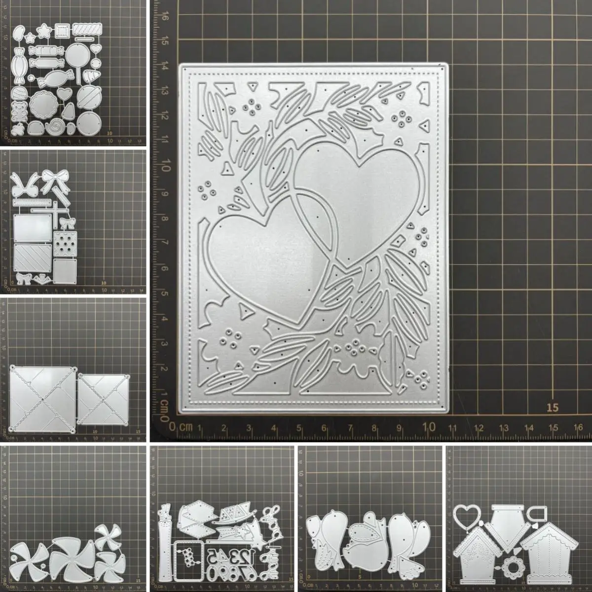 

8 видов Птичье гнездо конфеты ветряная мельница металлические штампы трафареты для «сделай сам» Скрапбукинг декоративное тиснение ручная работа штампованные Шаблоны