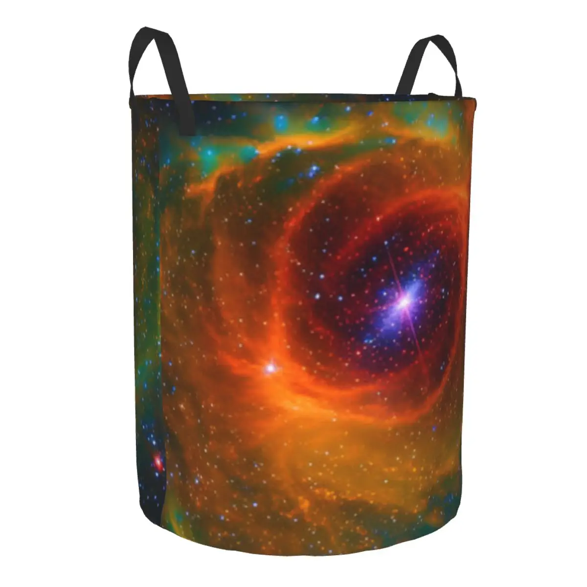 Universe Stars Galaxies Nebulas In Outer Space Storage Bag Household Dirty Laundry Basket Folding Bucket Clothes Organizer