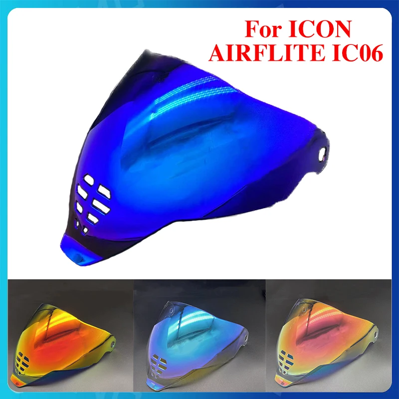 

Motorcycle Helmet Lens For ICON AIRFLITE IC06 Helmet Visor Windshield Shield Glasses Visor Helmet Accessories