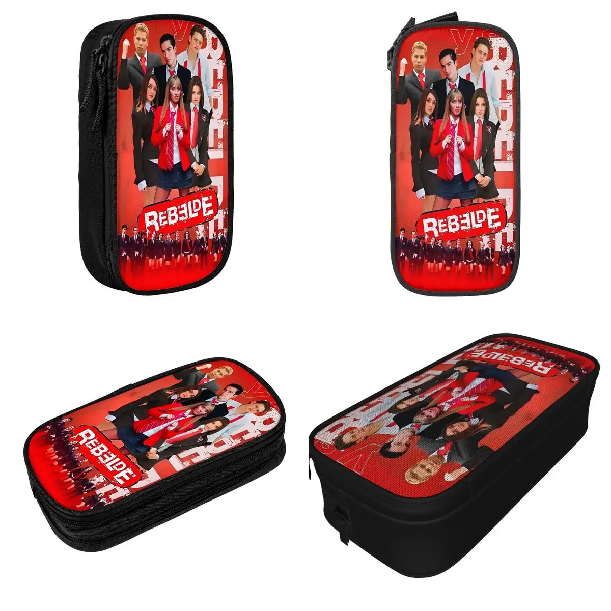 Rebelde Tv Drama Puberty Pencil Cases Lovely Pen Bag Girls Boys Large Storage School Supplies Gift Pencilcases