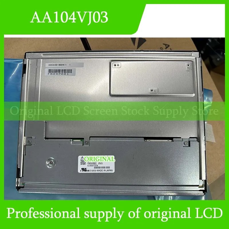 AA104VJ03 10.4 Inch Original LCD Display Screen Panel for Mitsubishi Brand New and Fast Shipping 100% Tested