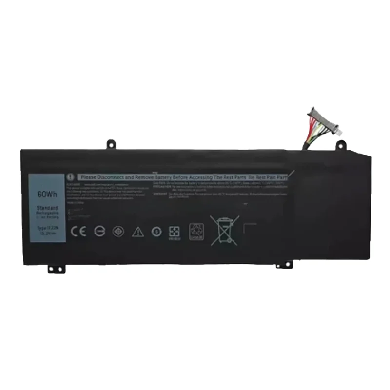1F22N Laptop Battery Replacement For Alienware M15 M17 R1 P79F XRGXX Series 15.2V 3750mAh High Quality Notebook Battery