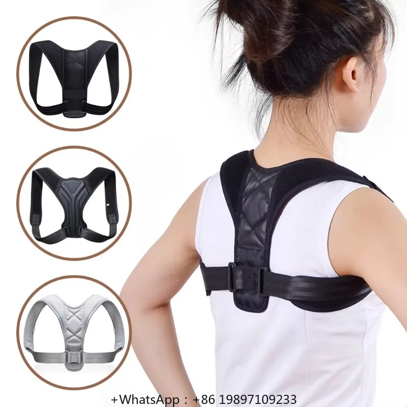 

Новое поступление 2023, регулируемый плечевой ортопедический бандаж для спины, поддерживающий пояс, корректор осанки, жилет для мужчин и женщин