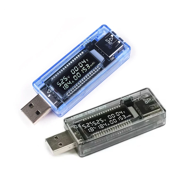 1-10 قطعة منفذ USB تستر الجهد الحالي طبيب شاحن قدرة متر اختبار قدرة البطارية