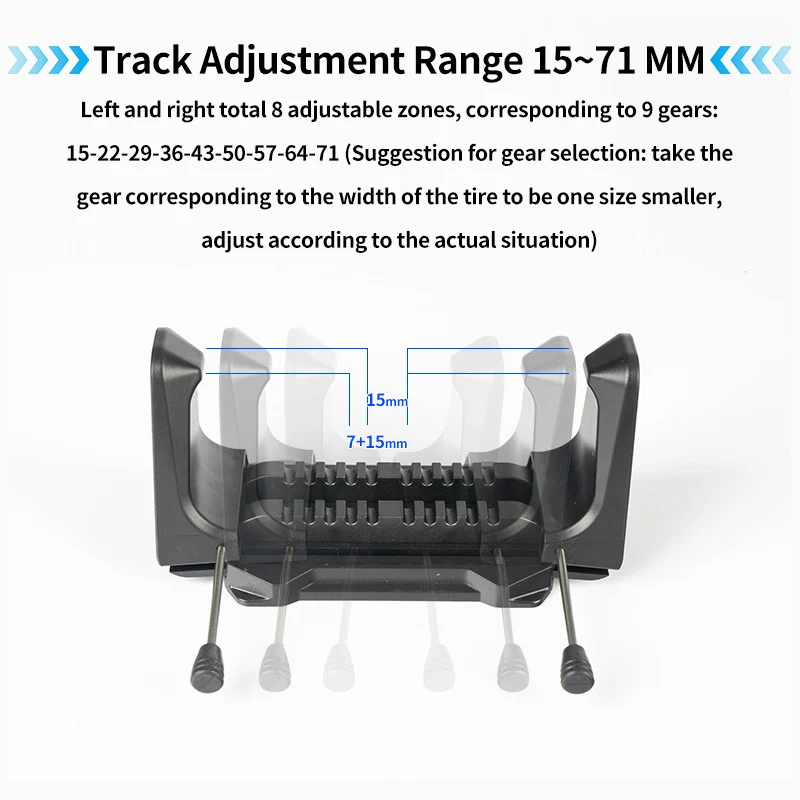 Hak do montażu na ścianie roweru Regulowany stojak do parkowania rowerów Szosa do rowerów górskich Klamra do parkowania Przenośny uchwyt ścienny Wspornik pionowy