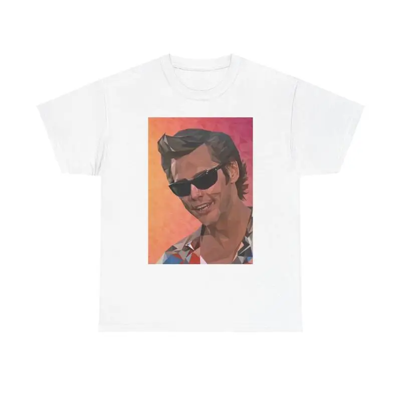 Camiseta Ace Ventura Pet Detective NOVIDADE Vestuário Unissex Camiseta de Algodão Pesado