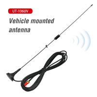 Magnetic HF Antenna Nagoya UT-106UV 32cm Vehicle Mounted Talkie Car Antenna For Baofeng 888S UV-5R UV-9R Two Way Radio Walkie