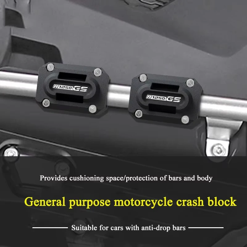 Motorcycle Bumper Protector Guard Plate Bumper Decorative Block Accessories For BMW R1250 GS R 1250 GS ADV R 1250GS HP r1250gs