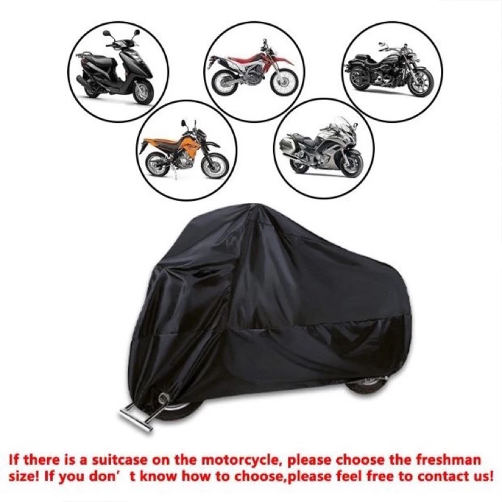 190T Polyester Motorcycle Cover for NMAX AEROX PCX, MIO, BEAT, CLICK Waterproof Rain and Dust UV Cover