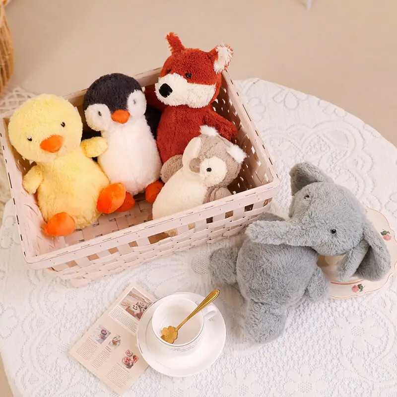 New Cute Peanut Series Animal Doll Plush Toy Doll Pig Penguin Doll Interesting And Cute  Suitable As A Birthday Gift For Friends