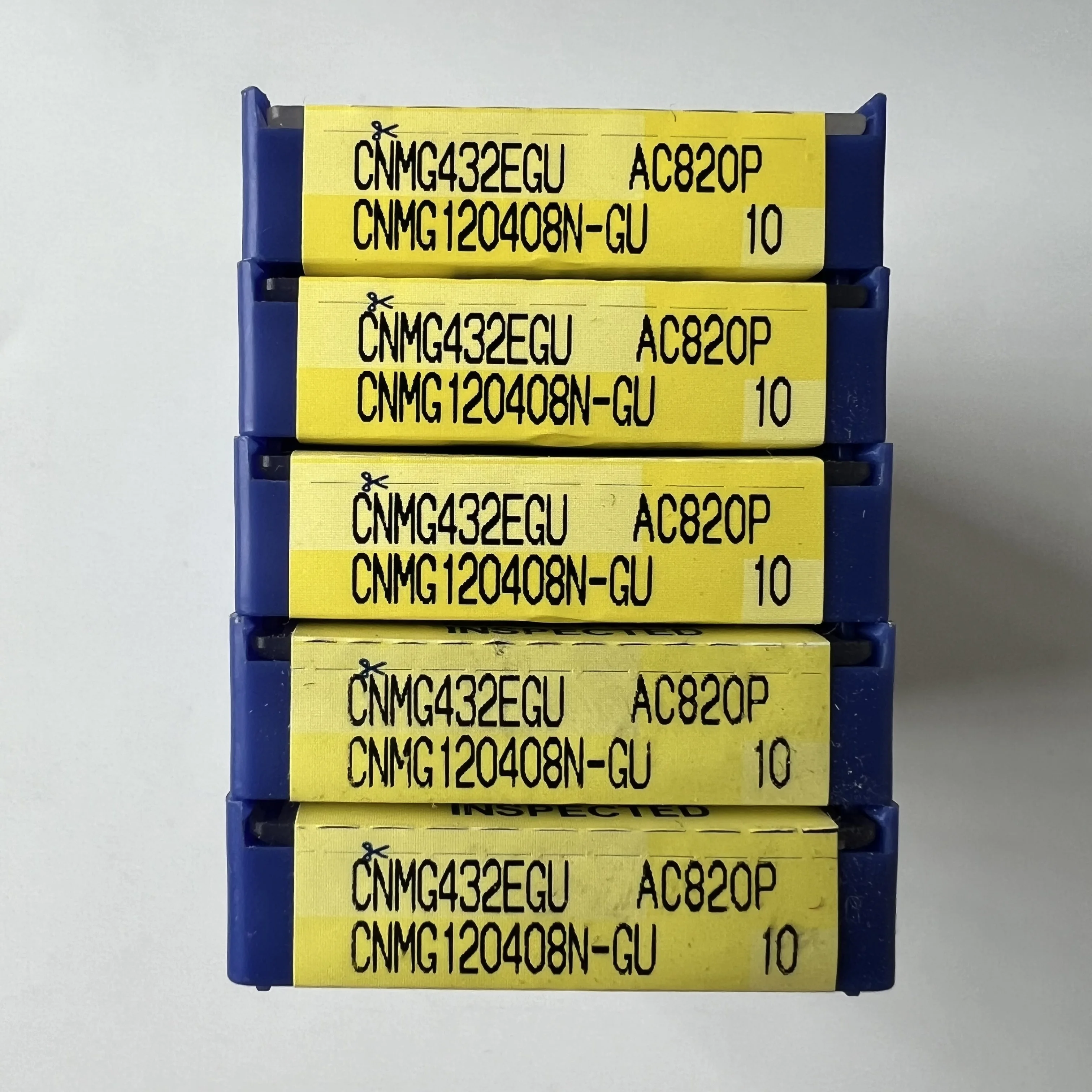 CNMG120408N-GU AC820P /Original carbide blade 10 Pcs