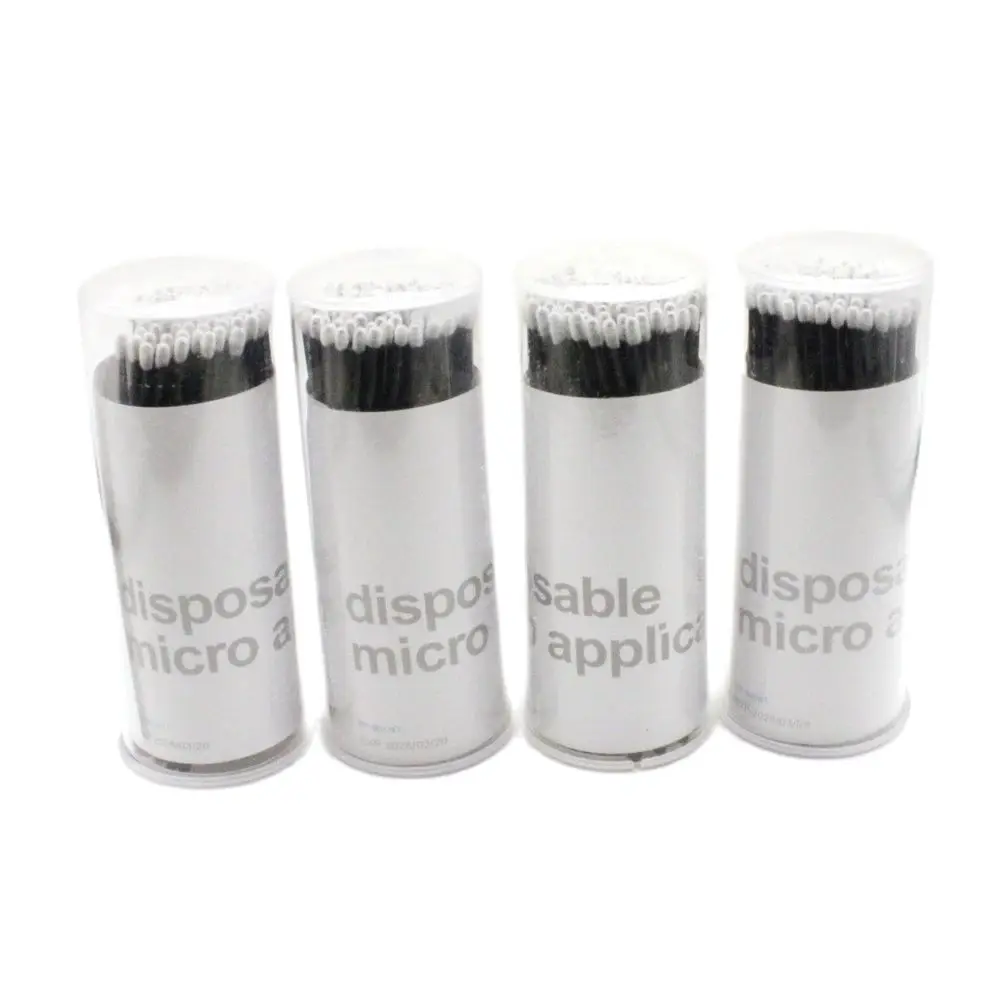 400PCS/4 bottles of disposable dental micro brush applicator, micro brush, dental expansion tool, dental materials
