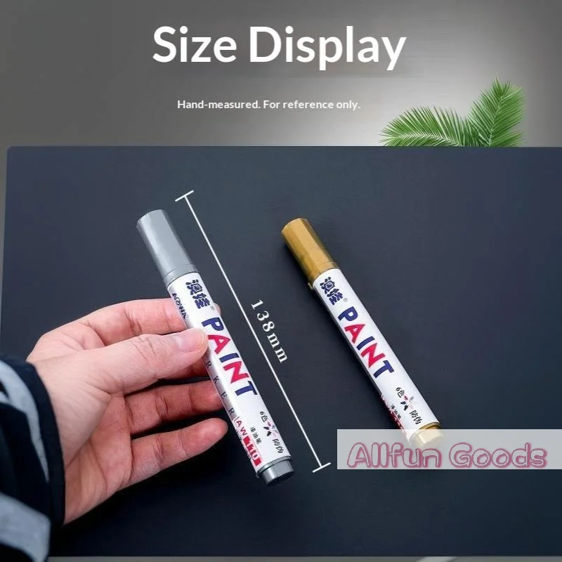 [T5]Quick Dry Tombstone Paint Marker Pen 1PC Waterproof Non-Fading Marker for Monument Gravestone Decor DIY