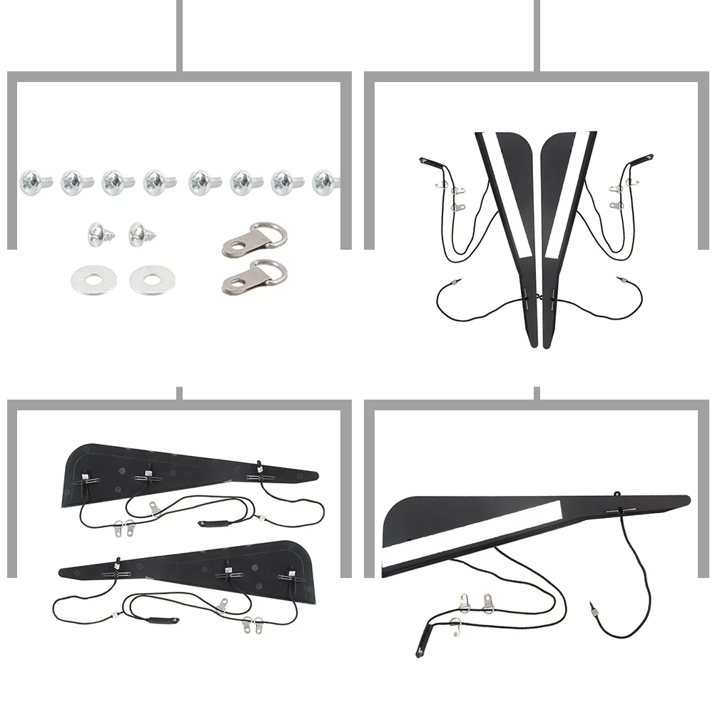 

1Set Convertible Tops C-Column Repair Kit High Reliability ABS Nylon Car Roof Repair Kit Perfect Replacement Easy Installation