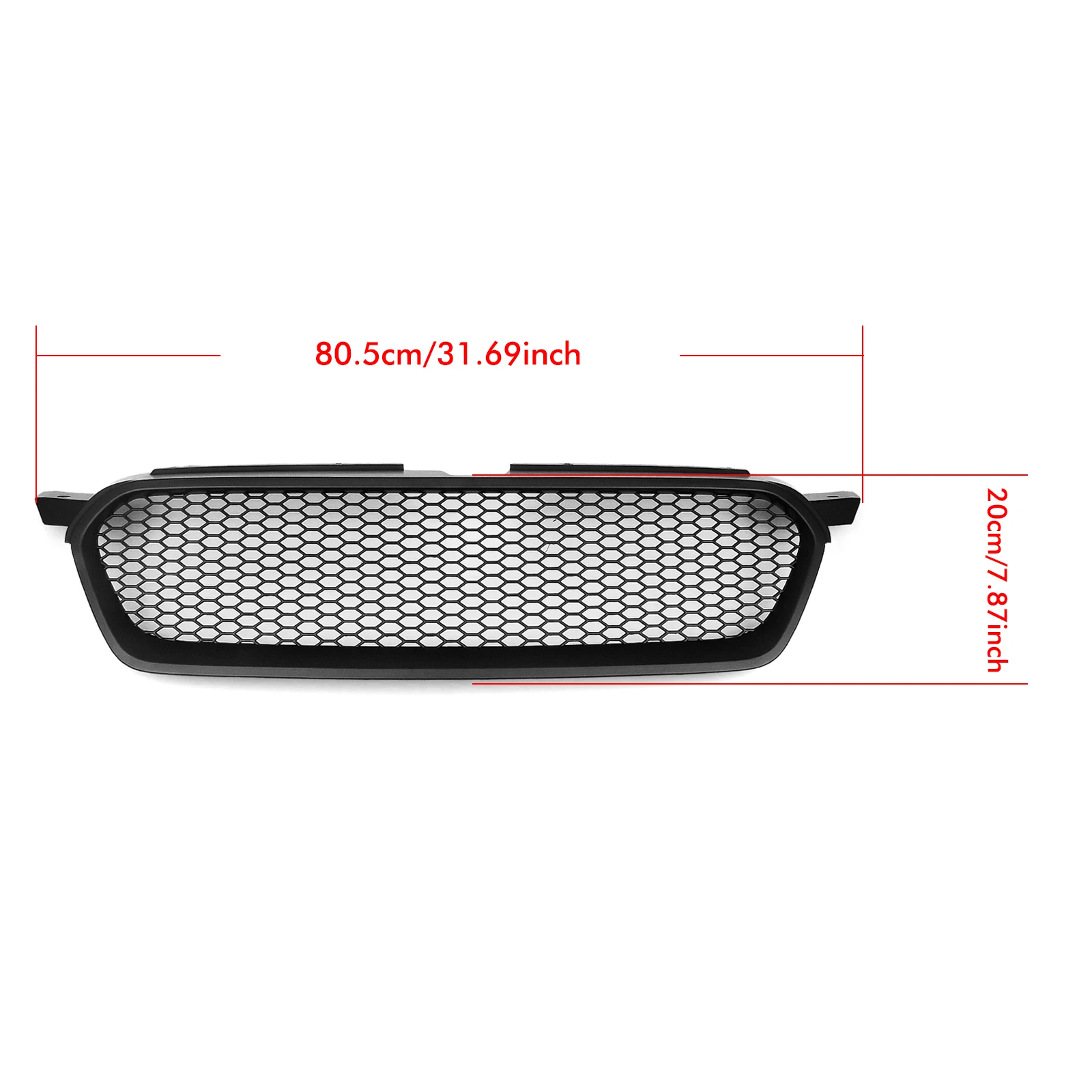 Front Grille Racing Grill Bumper Hood Mesh Grid For Subaru Legacy 2008 2009