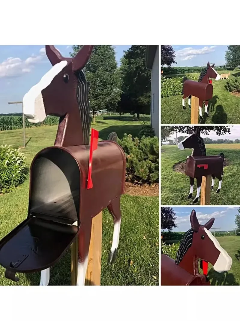 animal mailbox garden garden decoration ornament