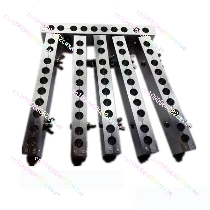 

10 hole torpedo shaped suppository aluminum alloy mold laboratory scientific research special manual mold can be customized