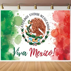 Mexican background banner Independence Day party photography background wall decoration, party decoration supplies