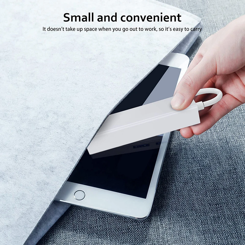 Adaptateur Ethernet USB Type C, RJ45 USB vers RJ45 USB C, LAN filaire, adaptateur réseau rapide SR9900 pour ordinateur portable, PC, TV Box, 100Mbps