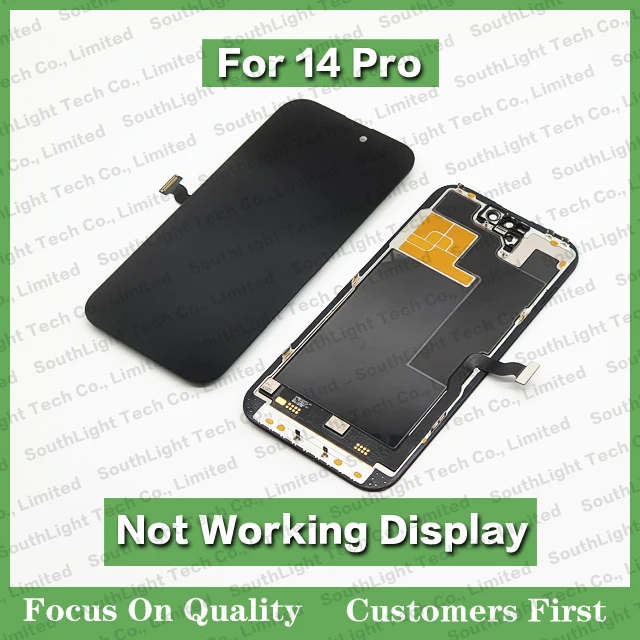 Wholesale For Iphone 14 Pro Max Plus LCD Screen Not Working Original Display With Touch Digitizer Assembly Replacement Part