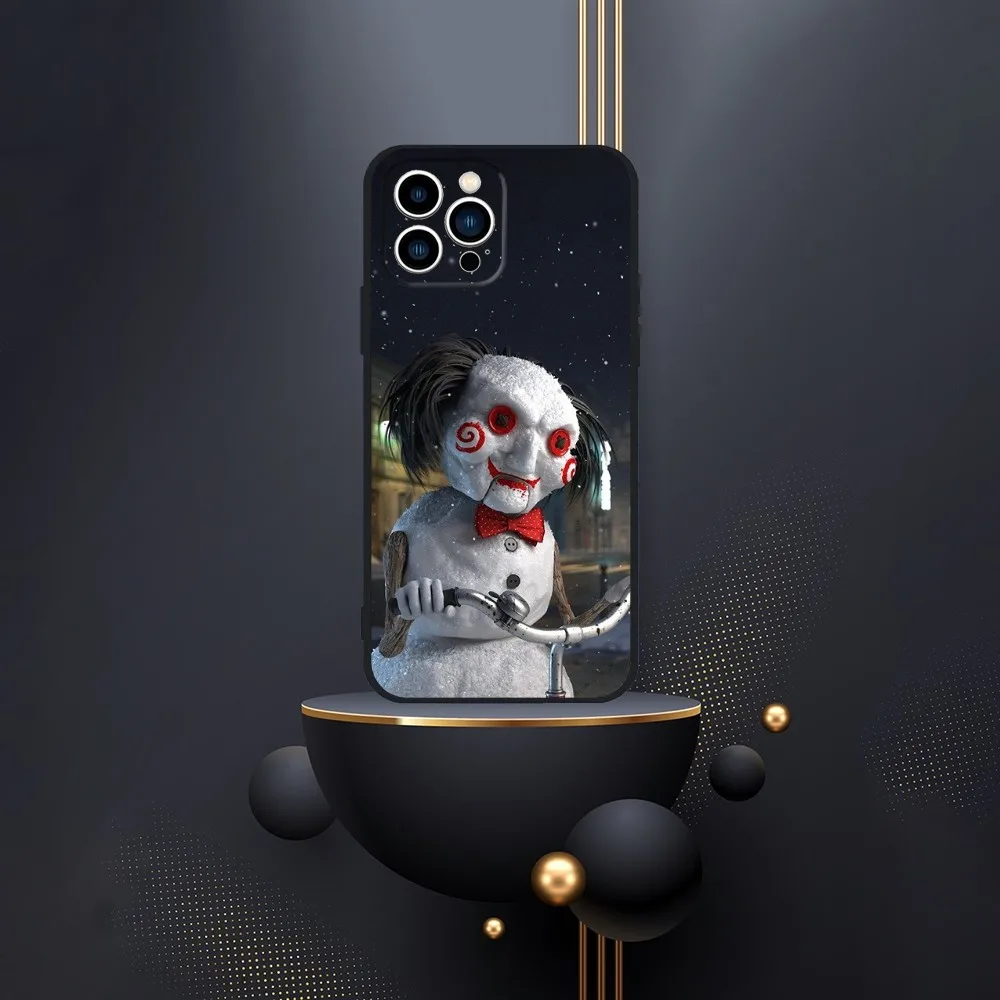 S-SAW B-BillyS-S The Puppet Phone Case For iPhone 16,15,14,13,12,Pro,Max,11,7,8,Plus,XR,XS Max Shockproof Silicone Soft Shell