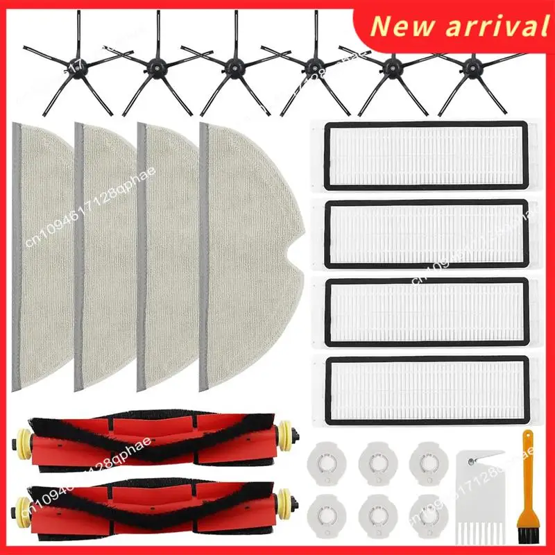 N89R For Xiaomi Roborock S6 Pure, S6, E4, S4 Max, S6 Maxv, S5, S5 Max, S4, E20 E25 E35 S50 Main Side Brush Filter Mops Parts