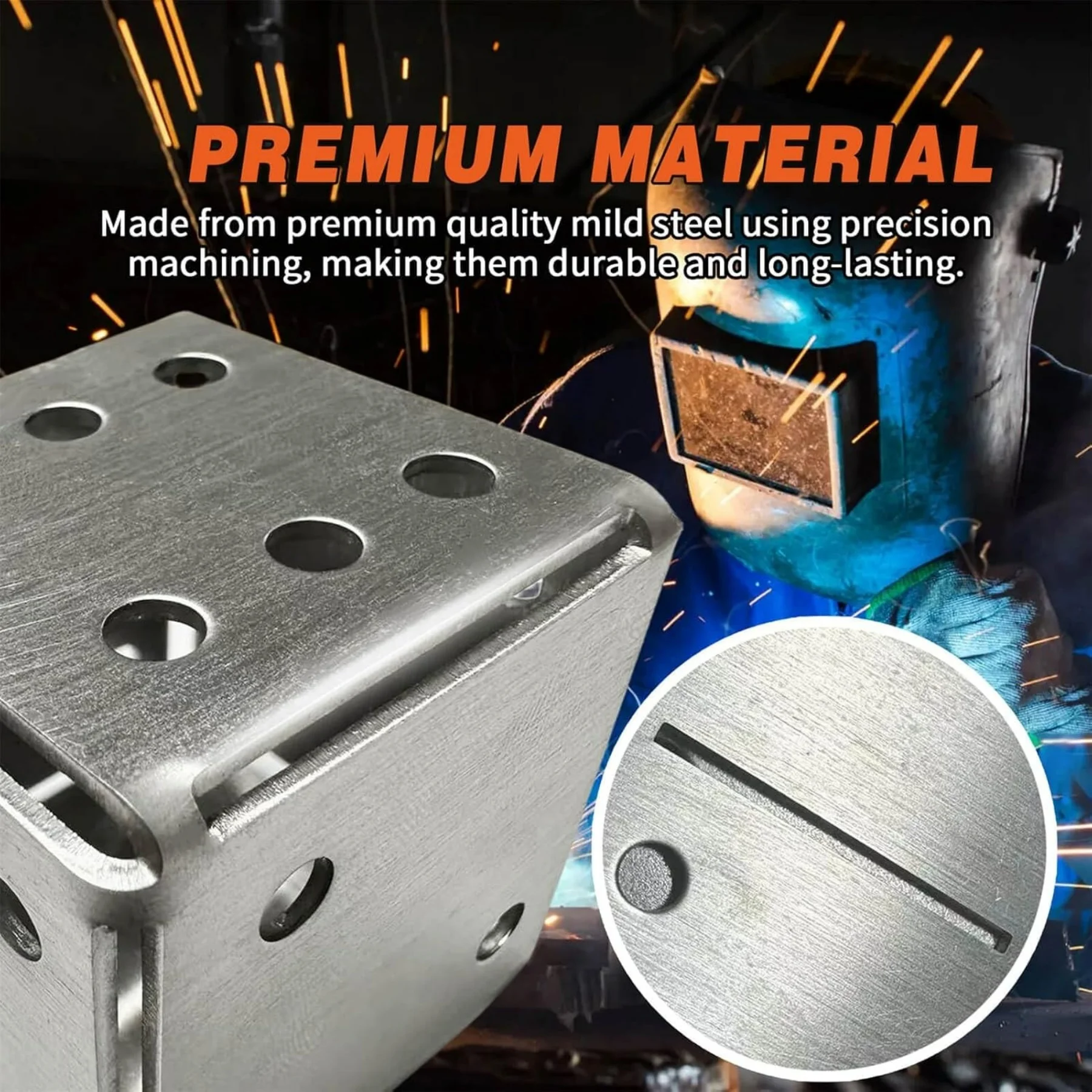 1pc Welding Tool Kit Dice Welding Sample Stainless Steel Welding Board DIY Cube TIG MIG Gas Arc Welding Practice Supplies