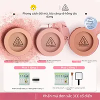 3CE | Phấn má hồng kem đa năng tạo khối highlight cho nữ lâu trôi kết cấu mịn dễ apply
