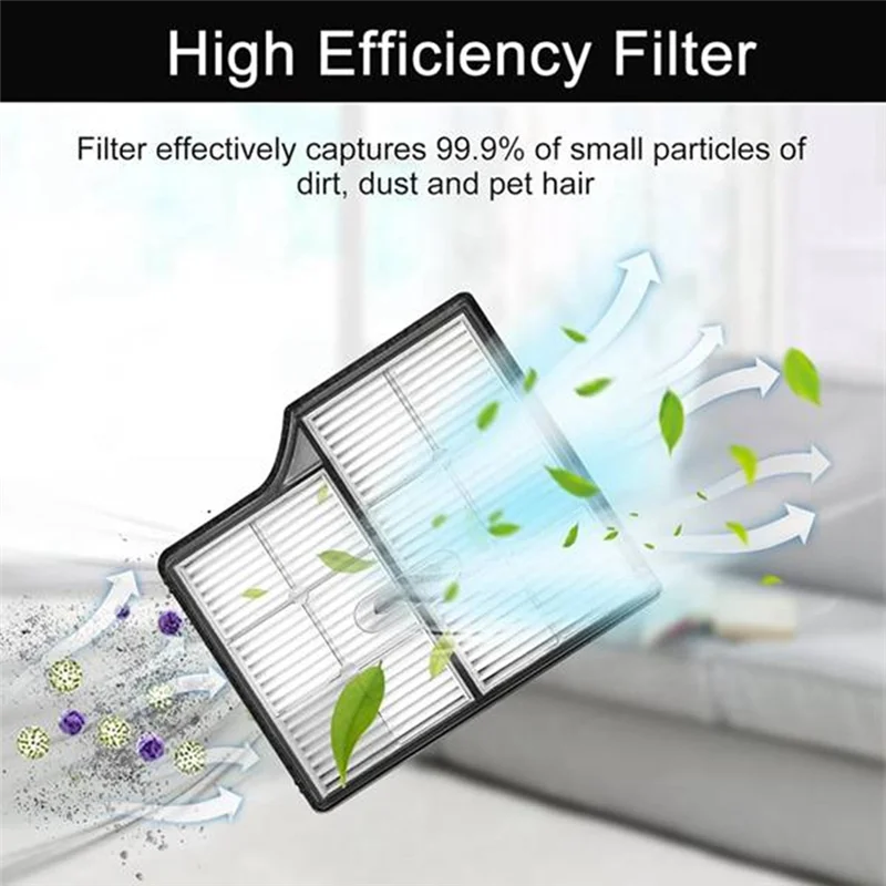 B99A-For Roborock Saros 10/G30/S9 Maxv Ultra/S90ver/A1460RR Vacuum Cleaner Parts Brush Hepa Filter Mop Cloth Dust Bag Parts